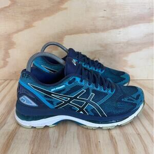 Asics - Gel-Nimbus 19 - Running Shoes - Blue - Women's - 7.5 - T750N